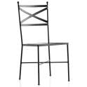 Silla Forja Jardin Monaco