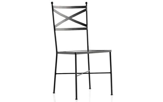 Silla Forja Jardin Monaco