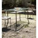 Silla Forja Jardin Marsella con Cojin