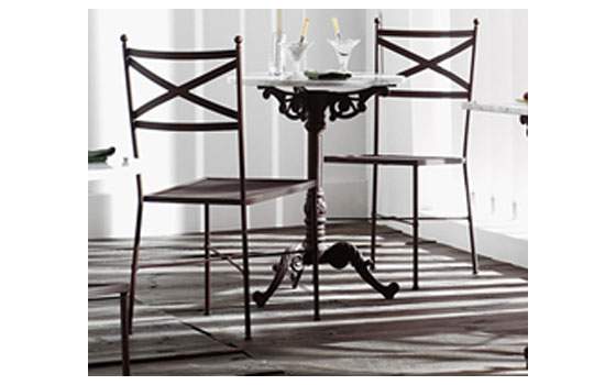 Silla Forja Jardin Monaco