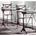 Silla Forja Jardin Monaco
