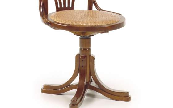 Silla Giratoria Colonial Ratan Star