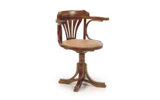 Silla Giratoria Colonial Ratan Star