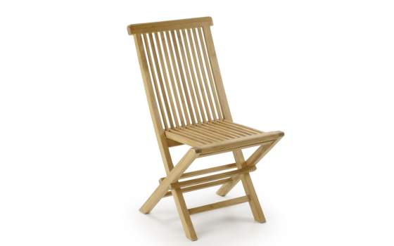 Silla Jardin Madera Teca Plegable Serie Snick