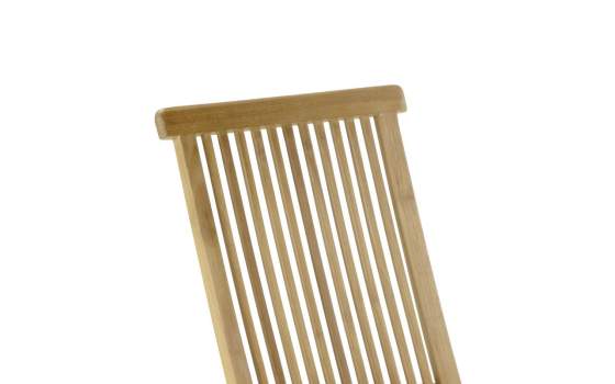 Silla Jardin Madera Teca Plegable Serie Snick