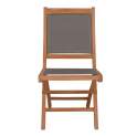 Silla Jardin Plegable Teca Serie Screen