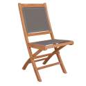 Silla Jardin Plegable Teca Serie Screen