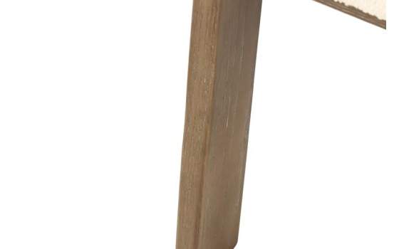 Silla Madera Fresno Natural Asiento Respaldo Tapizado Adiston