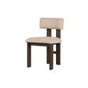 Silla Madera Fresno Nogal Asiento Respaldo Tapizado Adiston