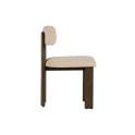 Silla Madera Fresno Nogal Asiento Respaldo Tapizado Adiston
