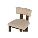 Silla Madera Fresno Nogal Asiento Respaldo Tapizado Adiston