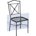 Silla Forja modelo S-555  Con Cojin