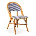 Silla Parisina Hosteleria Ratan y Tejido Sintetico Azul Aitana Silla Parisina Hosteleria Ratan y Tejido Sintetico Azul Aitana