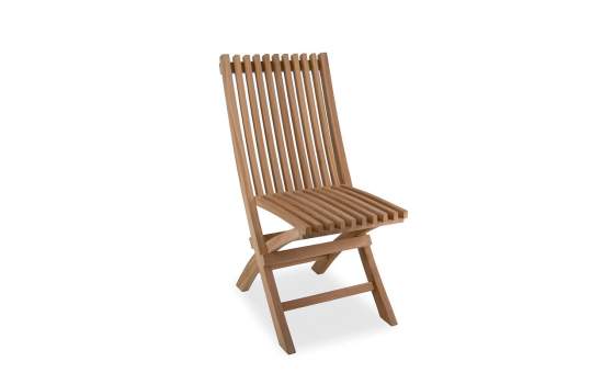 Silla Plegable Jardin Teka Natural - Serie Brisa