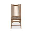 Silla Plegable Jardin Teka Natural - Serie Brisa
