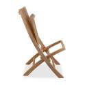 Silla Plegable Jardin Teka Natural - Serie Brisa