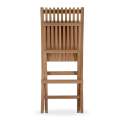 Silla Plegable Jardin Teka Natural - Serie Brisa