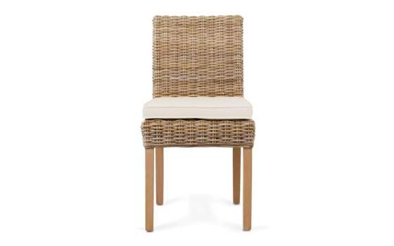 Silla Rattan Natural Grei Elisean