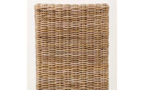 Silla Rattan Natural Grei Elisean