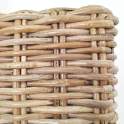 Silla Rattan Natural Grei Elisean