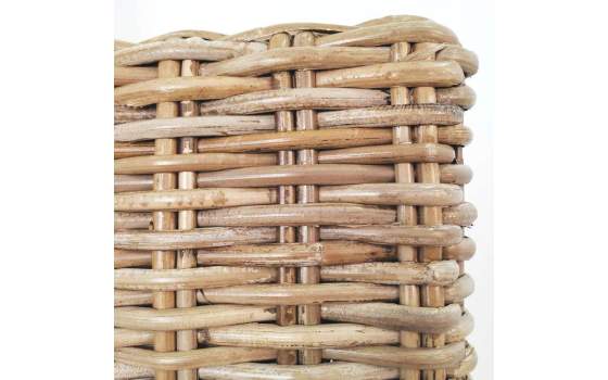 Silla Rattan Natural Grei Elisean