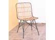 Silla Salon o Jardin Actual Forja Rattan Serie Anisas