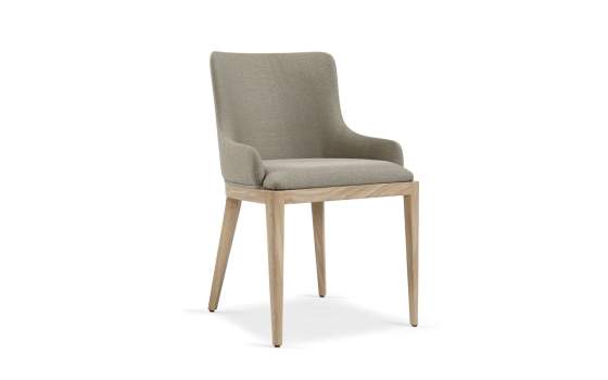 Silla Sillon Tapiceria Patas Roble Adott