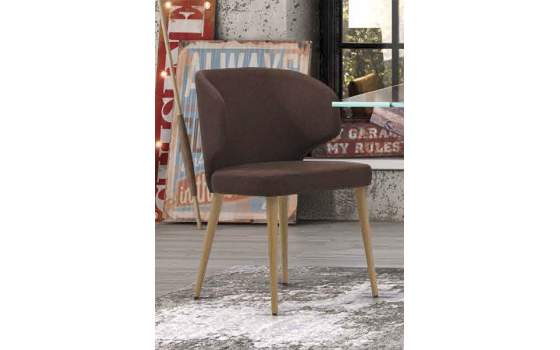 Silla Sillon Tapiceria y Roble Adott