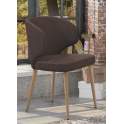 Silla Sillon Tapiceria y Roble Adott