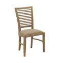 Silla Tapizada Barrotes Roble Adott