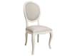 Silla Tapizada Blanca Decape Paris