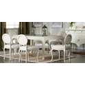 Silla Tapizada Comedor Clasico Madera Castaño Serie Armiza