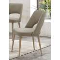 Silla Tapizada Comedor Formas Roble Adott