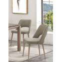 Silla Tapizada Comedor Formas Roble Adott
