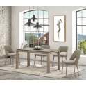 Silla Tapizada Comedor Formas Roble Adott