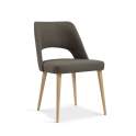 Silla Tapizada Comedor Formas Roble Adott