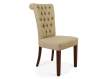 Silla Tapizada Comedor Loneta Beige Serie Atende