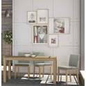Silla Tapizada Comedor Roble Adott