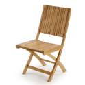 Silla Teka Exterior Jardin Lamas