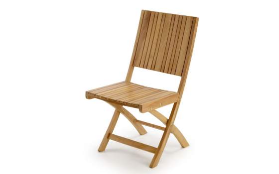 Silla Teka Exterior Jardin Lamas