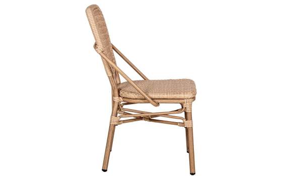 Silla Terraza Jardin Aluminio y Ratan Sintético - Appio