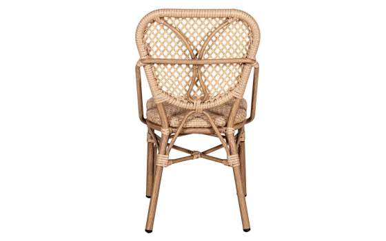 Silla Terraza Jardin Aluminio y Ratan Sintético - Appio