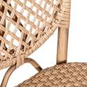 Silla Terraza Jardin Aluminio y Ratan Sintético - Appio