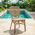 Silla Terraza Jardin Aluminio y Ratan Sintético - Appio