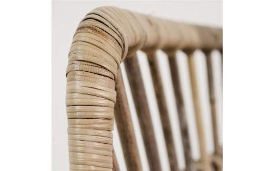 Silla Terraza Jardin Ratan y Acero Serie Penelope