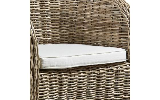 Sillón Amberes Grey Gris Con Cojin