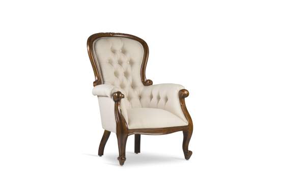 Sillón Colonial Virgin Grandfather Honey