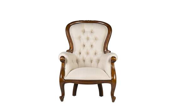 Sillón Colonial Virgin Grandfather Honey