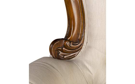 Sillón Colonial Virgin Grandfather Honey