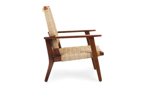 Sillón Madera Cuerda Natural Duque